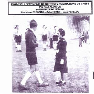 06 SCOUTS DE FRANCE GROUPE BAYARD 1 ERE ORAN zc0016